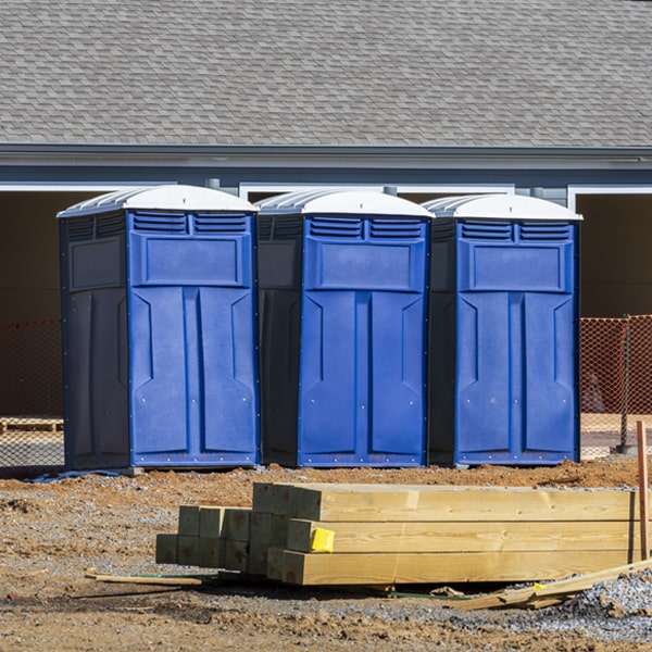 are there any restrictions on where i can place the porta potties during my rental period in Kentfield CA